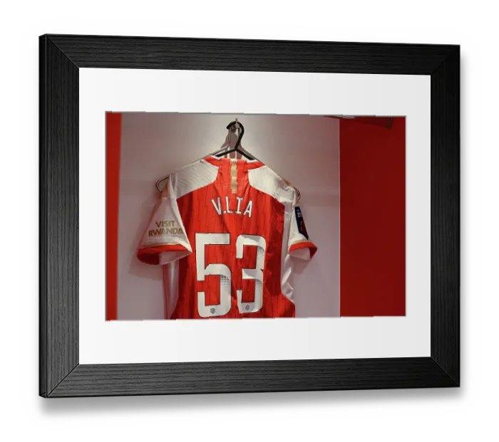 Framed Print : Arsenal FC v Manchester United - Barclays Women's Super League