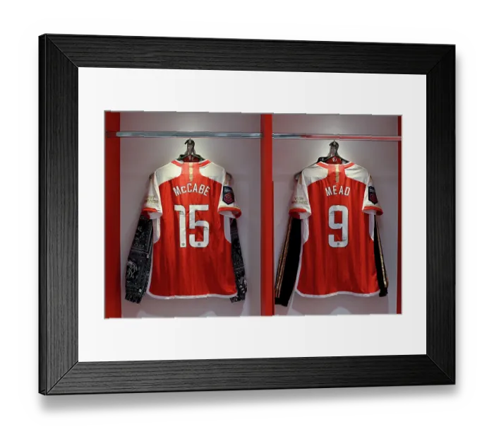Framed Print : Arsenal FC v Manchester United - Barclays Women's Super League
