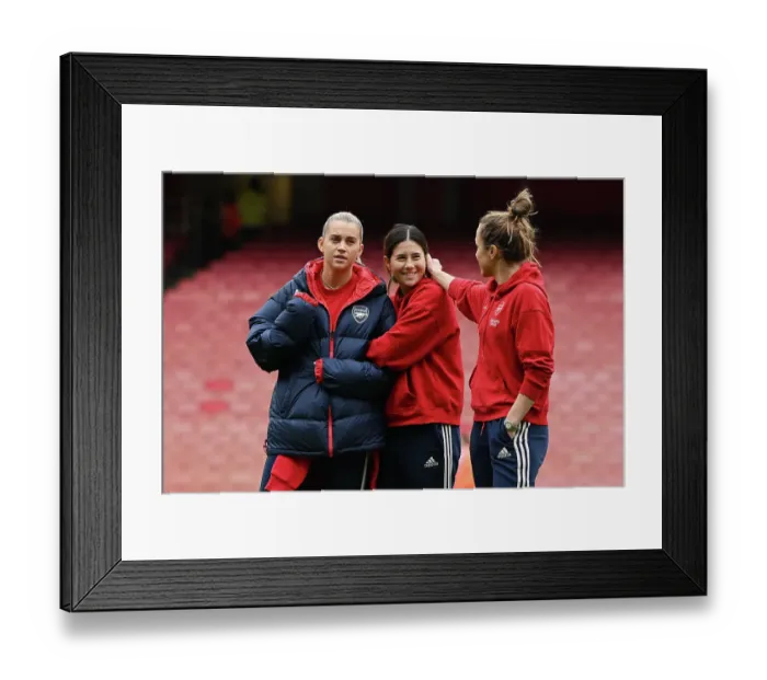 Framed Print : Arsenal FC v Manchester United - Barclays Women's Super League