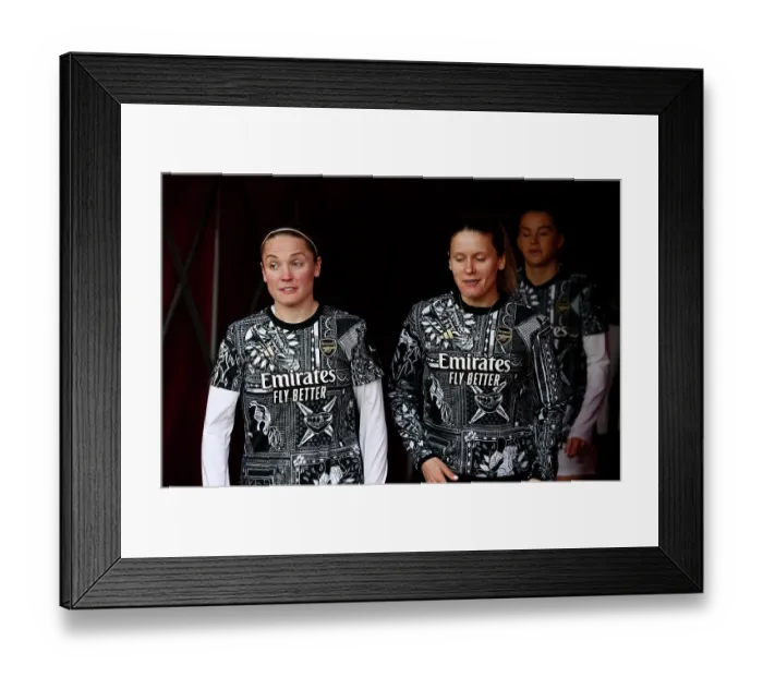 Framed Print : Arsenal FC v Manchester United - Barclays Women's Super League