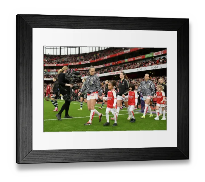Framed Print : Arsenal FC v Manchester United - Barclays Women's Super League