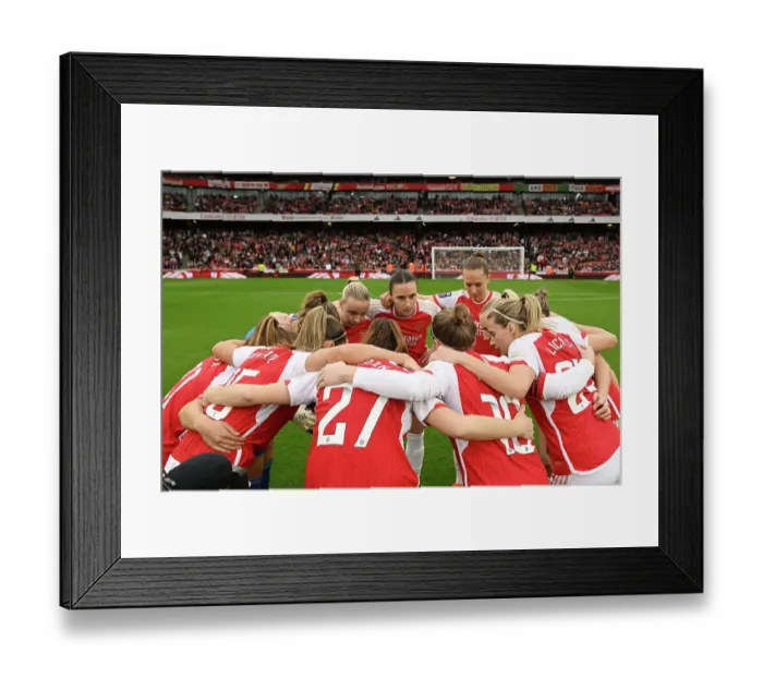Framed Print : Arsenal FC v Manchester United - Barclays Women's Super League