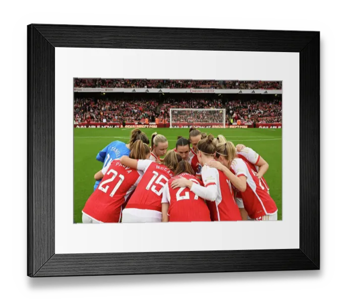 Framed Print : Arsenal FC v Manchester United - Barclays Women's Super League