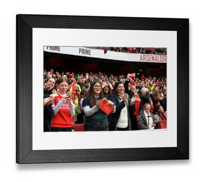 Framed Print : Arsenal FC v Manchester United - Barclays Women's Super League