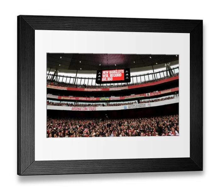 Framed Print : Arsenal FC v Manchester United - Barclays Women's Super League Framed Print : Arsenal FC v Manchester United - Barclays Women's Super League