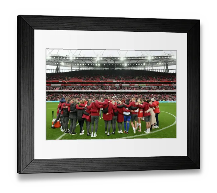 Framed Print : Arsenal FC v Manchester United - Barclays Women's Super League