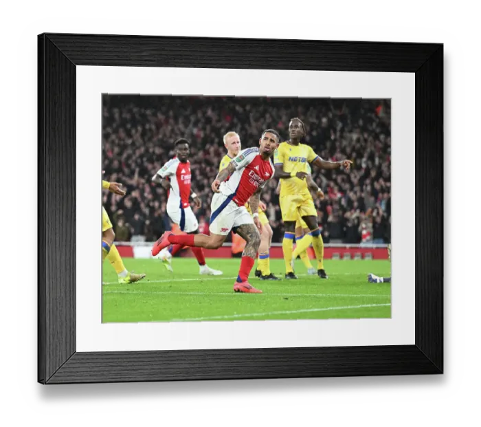 Framed Print : Arsenal v Crystal Palace - Carabao Cup Quarter Final