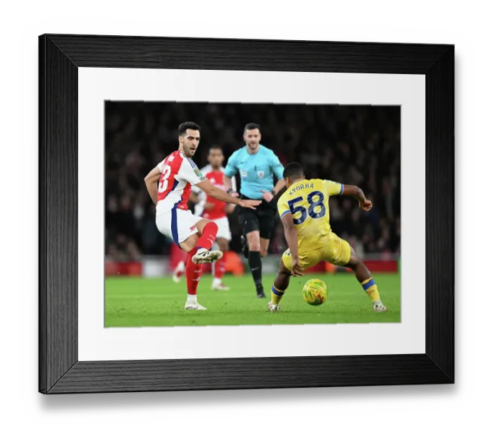 Framed Print : Arsenal v Crystal Palace - Carabao Cup Quarter Final