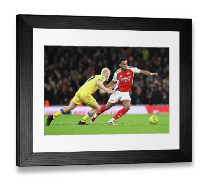 Framed Print : Arsenal v Crystal Palace - Carabao Cup Quarter Final