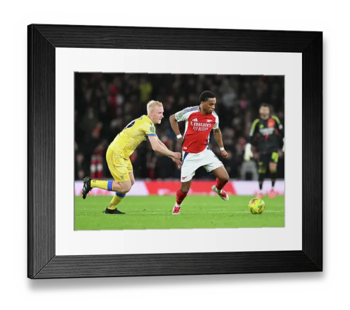 Framed Print : Arsenal v Crystal Palace - Carabao Cup Quarter Final
