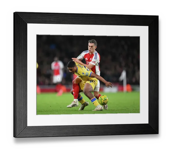 Framed Print : Arsenal v Crystal Palace - Carabao Cup Quarter Final