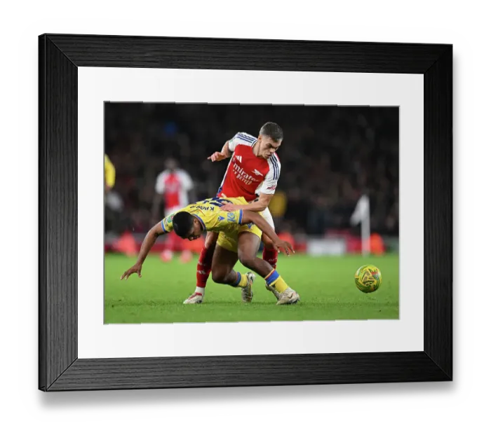 Framed Print : Arsenal v Crystal Palace - Carabao Cup Quarter Final