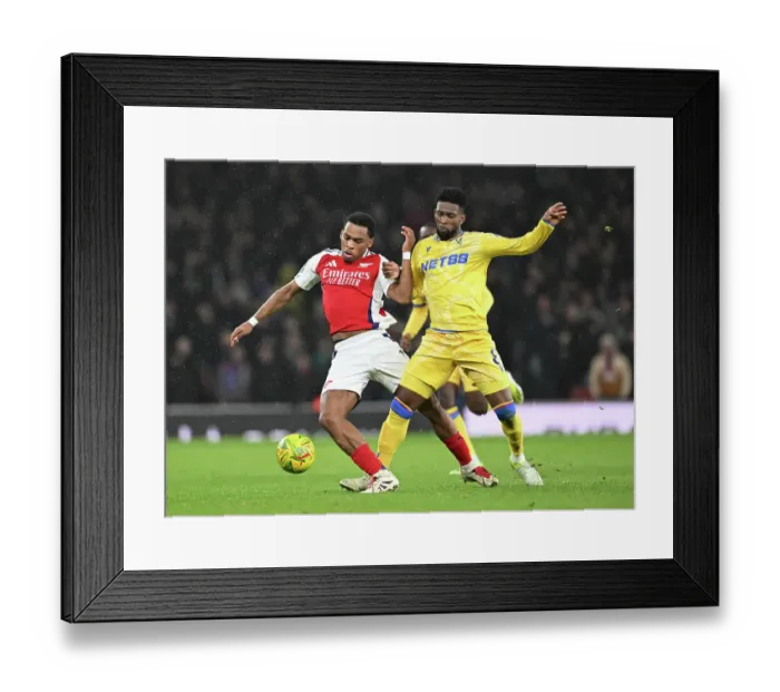 Framed Print : Arsenal v Crystal Palace - Carabao Cup Quarter Final