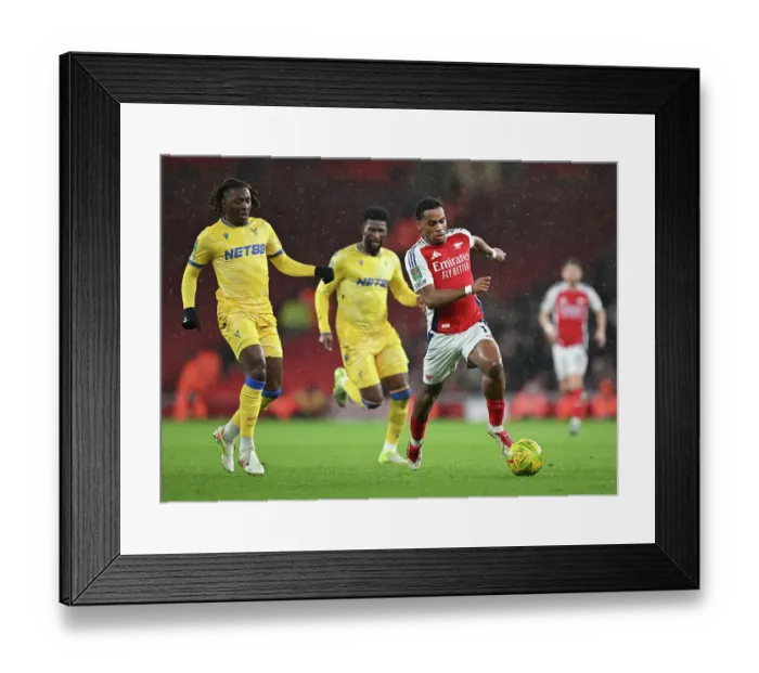 Framed Print : Arsenal v Crystal Palace - Carabao Cup Quarter Final