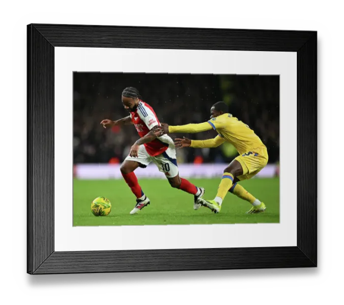 Framed Print : Arsenal v Crystal Palace - Carabao Cup Quarter Final Framed Print : Arsenal v Crystal Palace - Carabao Cup Quarter Final
