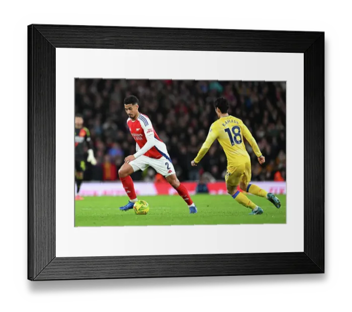 Framed Print : Arsenal v Crystal Palace - Carabao Cup Quarter Final