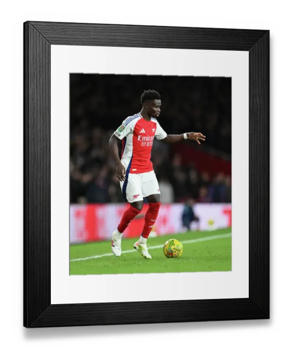 Framed Print : Arsenal v Crystal Palace - Carabao Cup Quarter Final