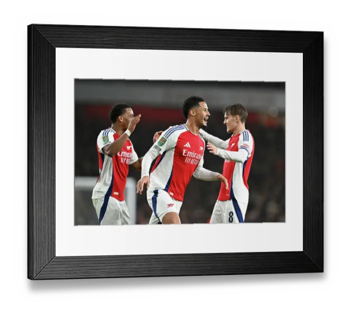 Framed Print : Arsenal v Crystal Palace - Carabao Cup Quarter Final