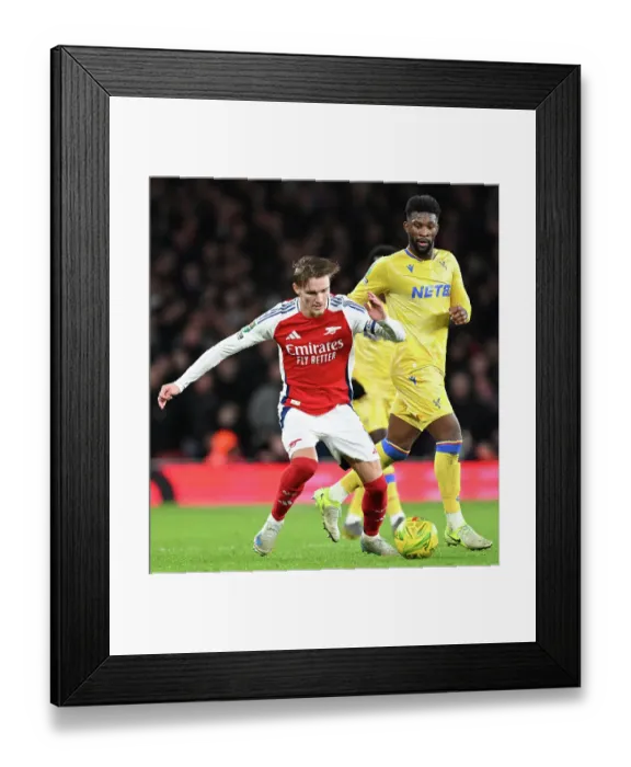 Framed Print : Arsenal v Crystal Palace - Carabao Cup Quarter Final