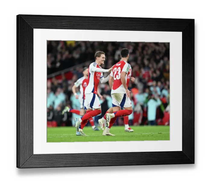 Framed Print : Arsenal v Crystal Palace - Carabao Cup Quarter Final