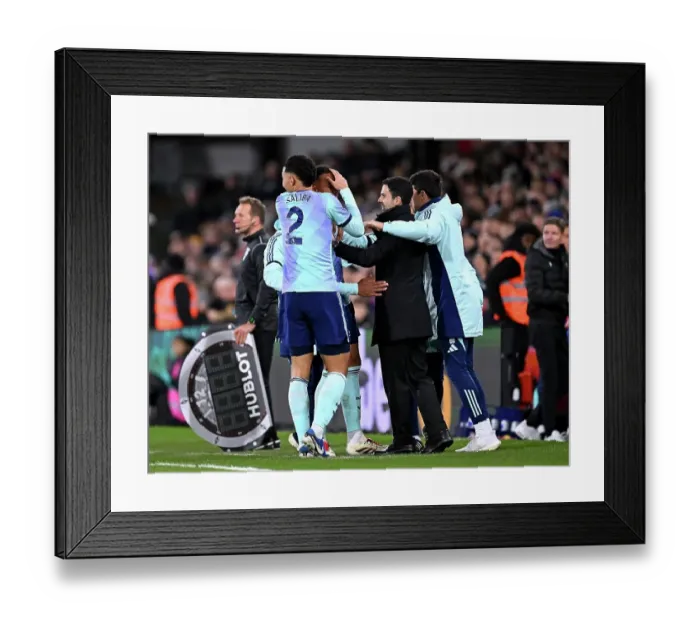 Framed Print : Crystal Palace FC v Arsenal FC - Premier League Framed Print : Crystal Palace FC v Arsenal FC - Premier League