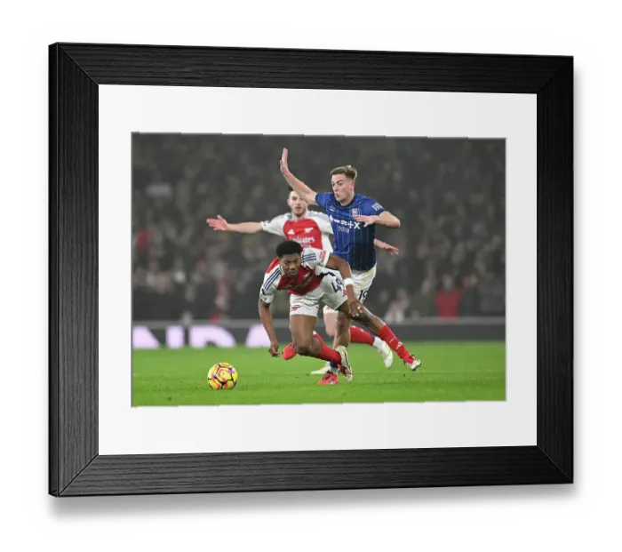 Framed Print : Arsenal FC v Ipswich Town FC - Premier League
