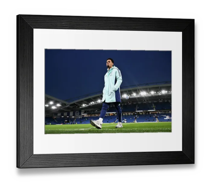 Framed Print : Brighton & Hove Albion FC v Arsenal FC - Premier League Brighton & Hove Albion FC v Arsenal FC - Premier League