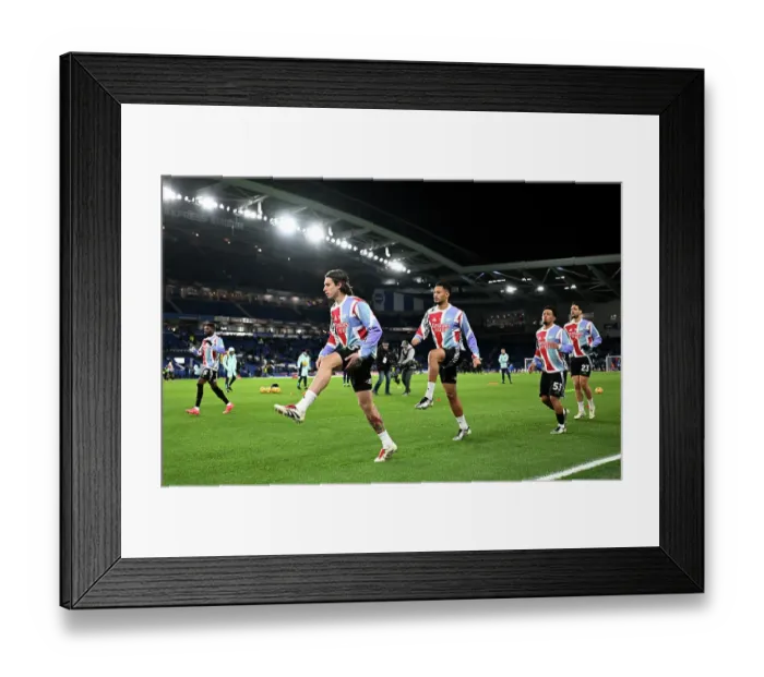 Framed Print : Brighton & Hove Albion FC v Arsenal FC - Premier League Brighton & Hove Albion FC v Arsenal FC - Premier League