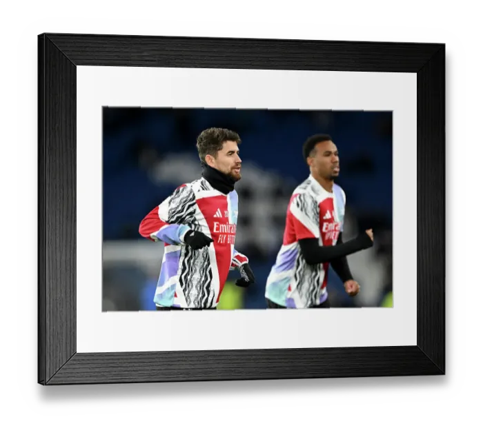Framed Print : Brighton & Hove Albion FC v Arsenal FC - Premier League Brighton & Hove Albion FC v Arsenal FC - Premier League