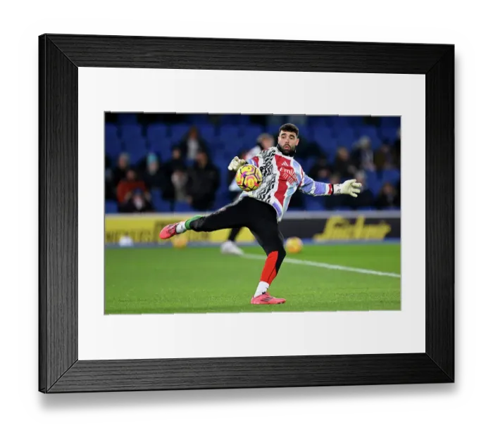 Framed Print : Brighton & Hove Albion FC v Arsenal FC - Premier League Brighton & Hove Albion FC v Arsenal FC - Premier League