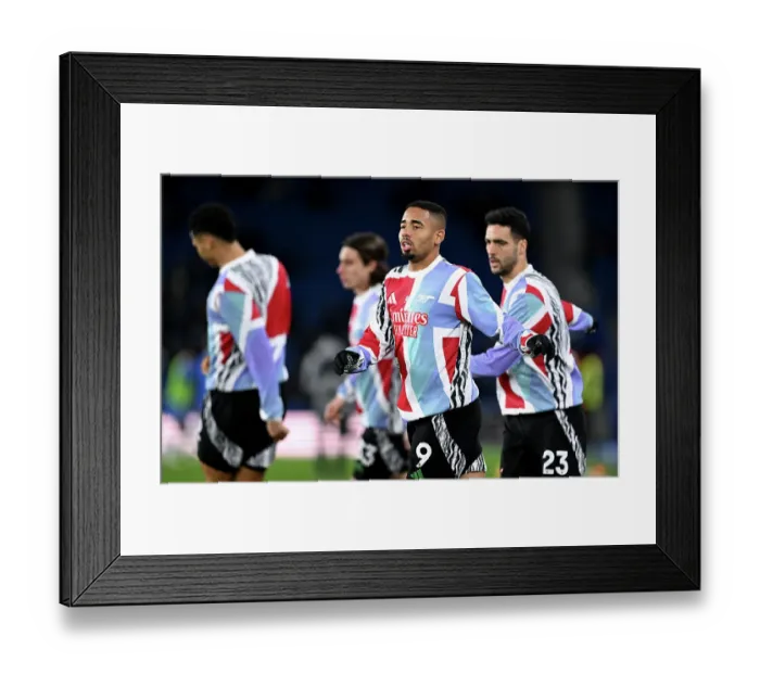 Framed Print : Brighton & Hove Albion FC v Arsenal FC - Premier League Brighton & Hove Albion FC v Arsenal FC - Premier League