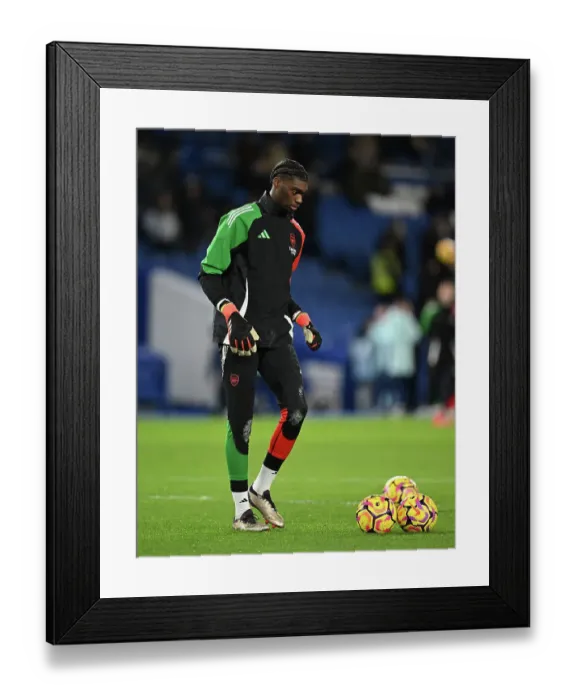Framed Print : Brighton & Hove Albion FC v Arsenal FC - Premier League Brighton & Hove Albion FC v Arsenal FC - Premier League
