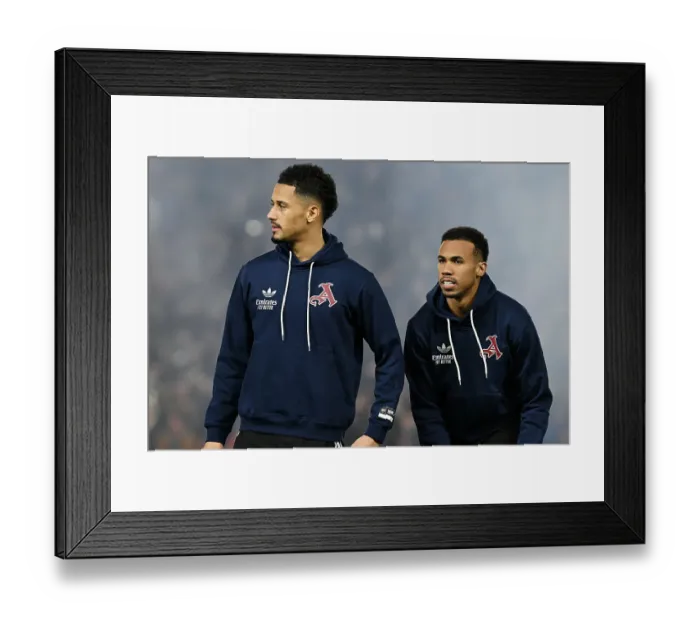 Framed Print : Brighton & Hove Albion FC v Arsenal FC - Premier League Brighton & Hove Albion FC v Arsenal FC - Premier League