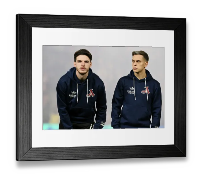 Framed Print : Brighton & Hove Albion FC v Arsenal FC - Premier League Brighton & Hove Albion FC v Arsenal FC - Premier League