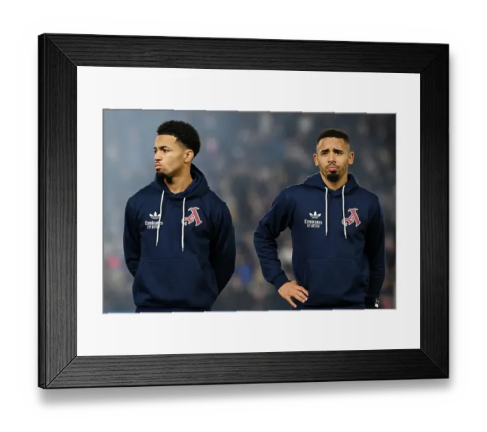 Framed Print : Brighton & Hove Albion FC v Arsenal FC - Premier League Brighton & Hove Albion FC v Arsenal FC - Premier League