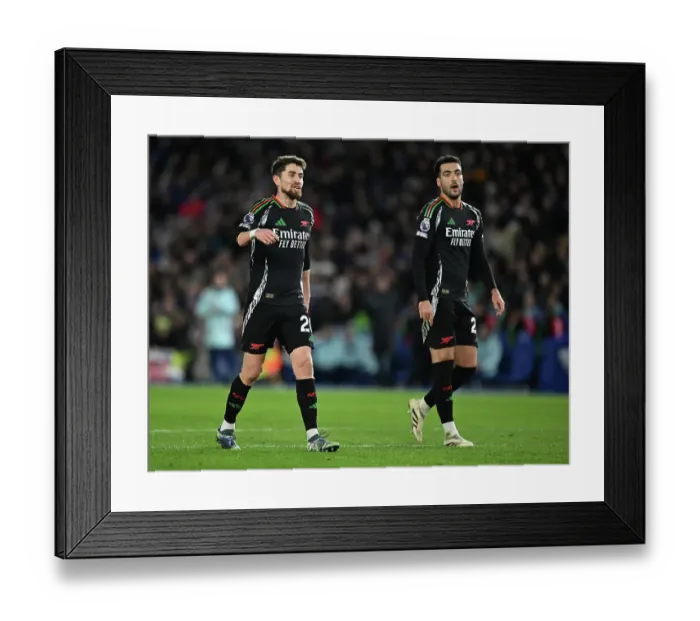 Framed Print : Brighton & Hove Albion FC v Arsenal FC - Premier League Brighton & Hove Albion FC v Arsenal FC - Premier League