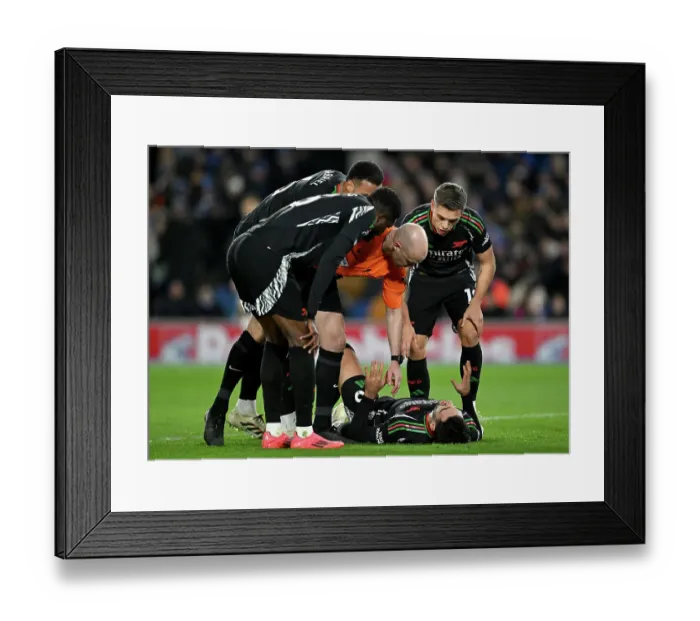Framed Print : Brighton & Hove Albion FC v Arsenal FC - Premier League Framed Print : Brighton & Hove Albion FC v Arsenal FC - Premier League