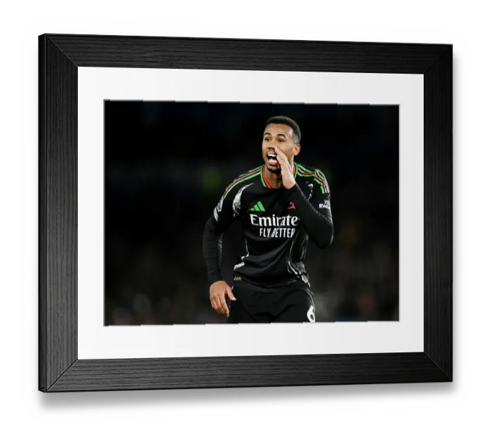 Framed Print : Brighton & Hove Albion FC v Arsenal FC - Premier League