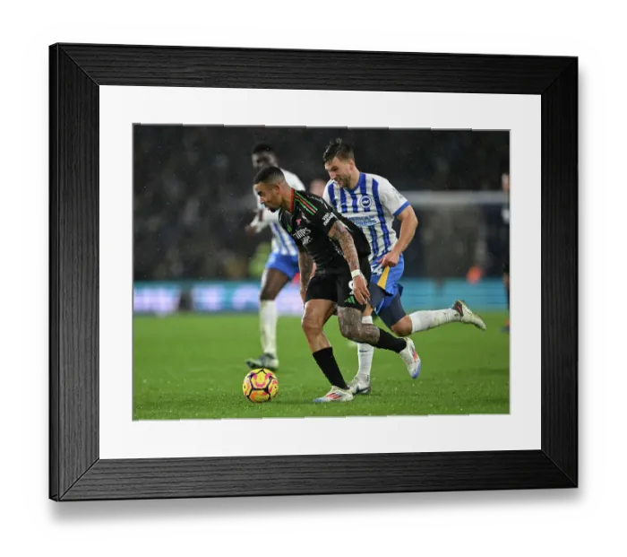 Framed Print : Brighton & Hove Albion FC v Arsenal FC - Premier League Framed Print : Brighton & Hove Albion FC v Arsenal FC - Premier League