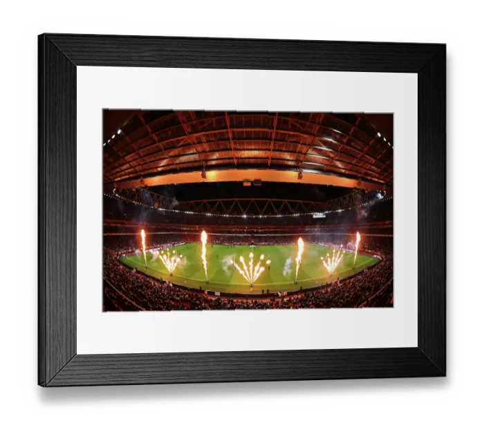 Framed Print : Arsenal v Newcastle United - Carabao Cup Semi Final First Leg