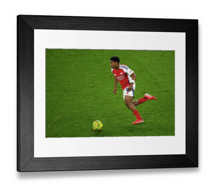 Framed Print : Arsenal v Newcastle United - Carabao Cup Semi Final First Leg