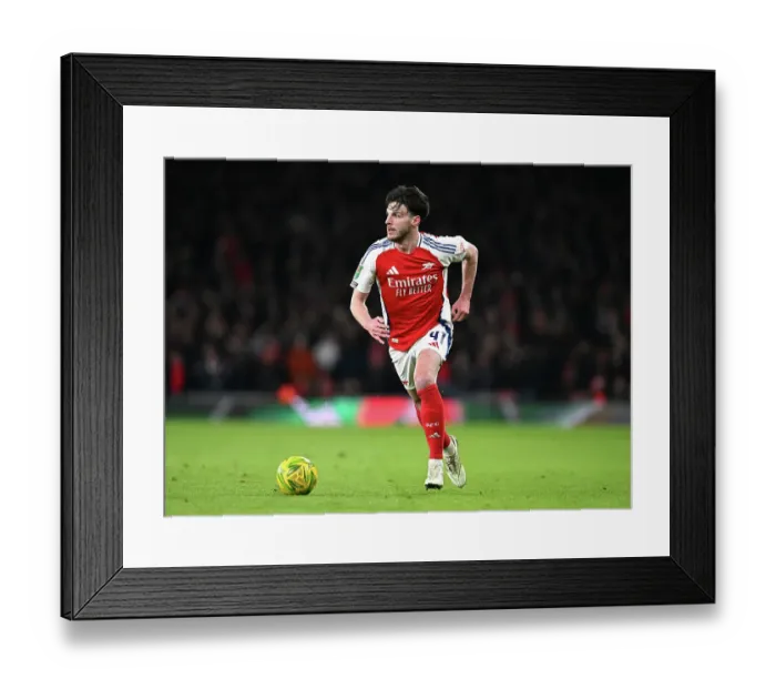 Framed Print : Arsenal v Newcastle United - Carabao Cup Semi Final First Leg