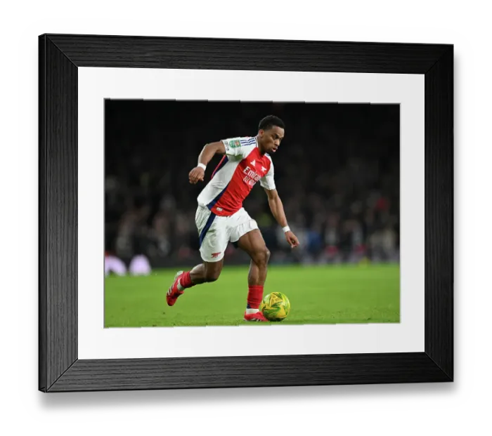 Framed Print : Arsenal v Newcastle United - Carabao Cup Semi Final First Leg
