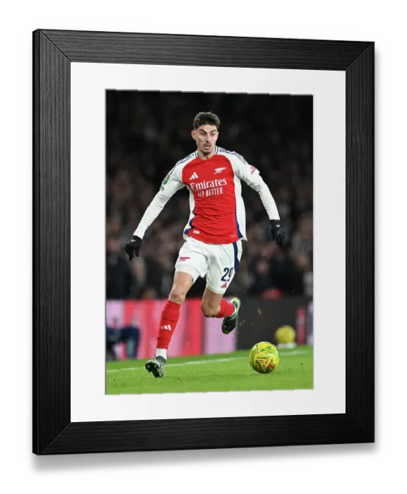 Framed Print : Arsenal v Newcastle United - Carabao Cup Semi Final First Leg