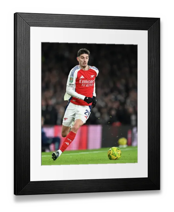 Framed Print : Arsenal v Newcastle United - Carabao Cup Semi Final First Leg