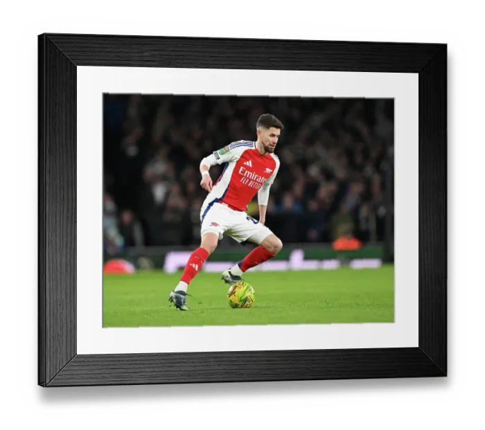 Framed Print : Arsenal v Newcastle United - Carabao Cup Semi Final First Leg