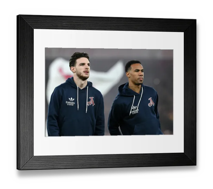 Framed Print : Arsenal v Newcastle United - Carabao Cup Semi Final First Leg