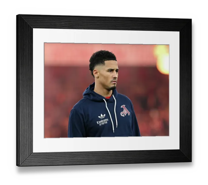 Framed Print : Arsenal v Newcastle United - Carabao Cup Semi Final First Leg