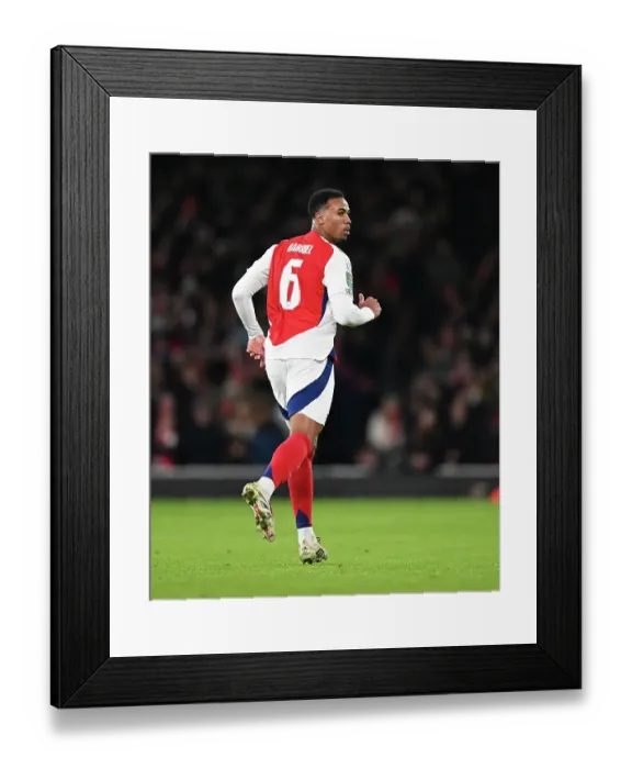 Framed Print : Arsenal v Newcastle United - Carabao Cup Semi Final First Leg