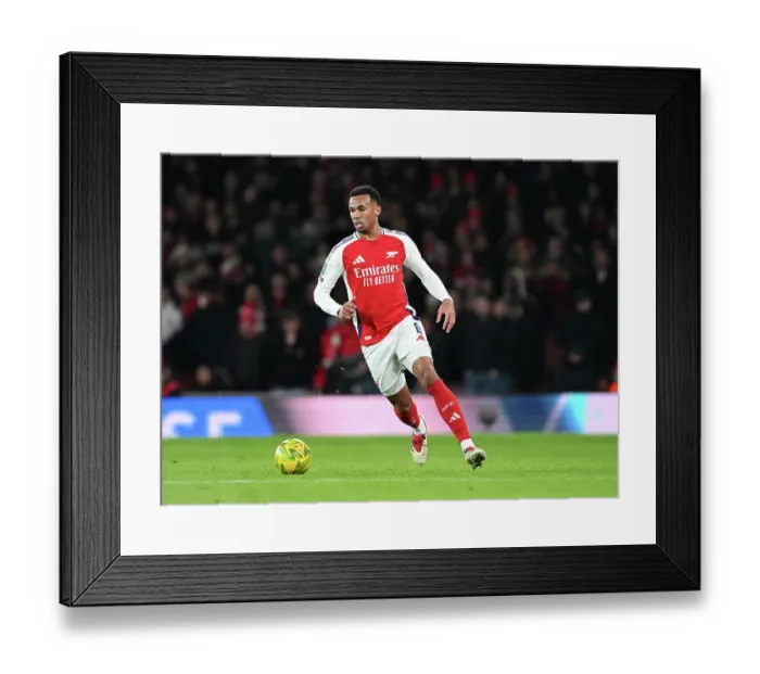 Framed Print : Arsenal v Newcastle United - Carabao Cup Semi Final First Leg